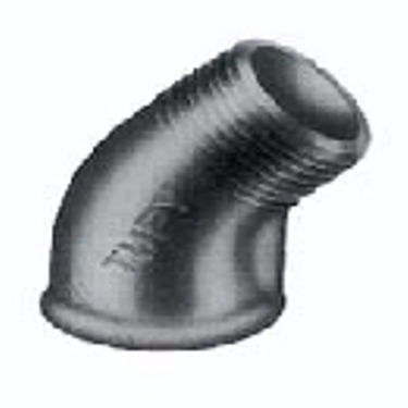 GOMITO ZINC. 45°x2" MF