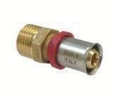 RACCORDO 1"1/4x40 M MULTISTRATO A PRESSARE