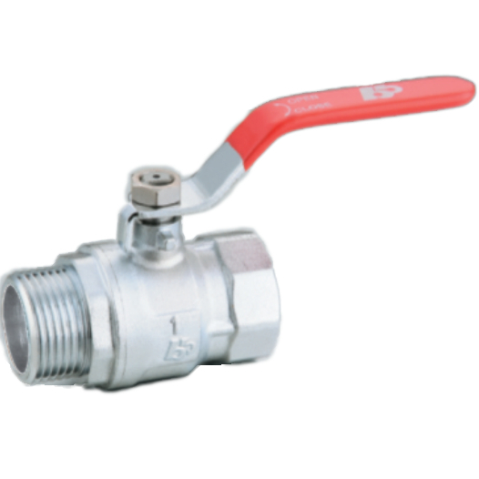 VALVOLA A SFERA 1/4" LEVA PIATTA MF - CE ACS