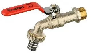 [VSRPLR020a] RUBINETTO PORTAGOMMA 3/4" LEVA PIATTA ART. 5062