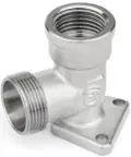 [2419GFL15a] CURVA FLANGIATA 24x19-1/2" F CROMATO